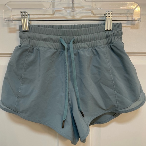 CRZ YOGA Pants - CRZ Yoga Women's Smoky Blue Athletic Running Shorts